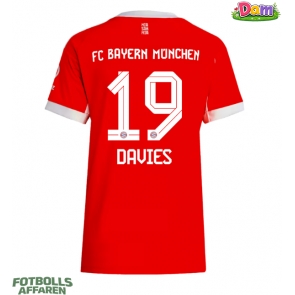 Bayern Munich Alphonso Davies #19 Hemmatröja Kvinnor 2025-26 Kortärmad